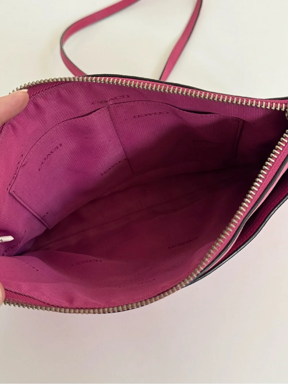 Pink Coach Crossbody 52377